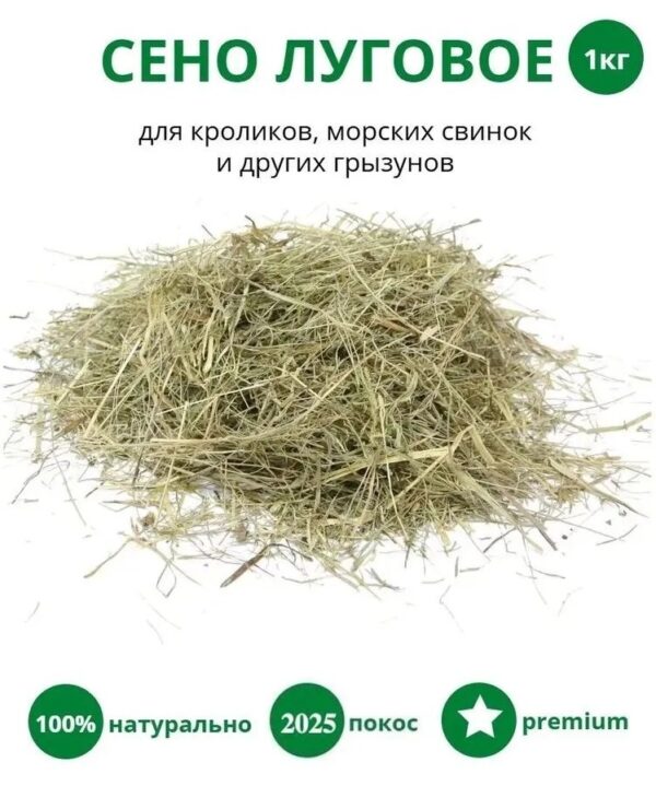 Сено для морской свинки Мечта грызуна 1 кг